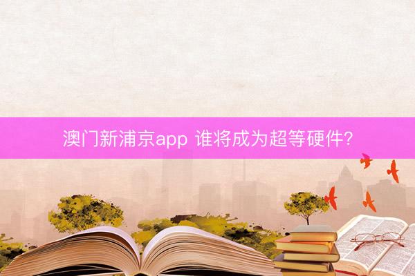澳门新浦京app 谁将成为超等硬件?